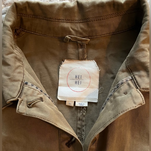 Olive Green Bomber Jacket - Picture 4 of 5